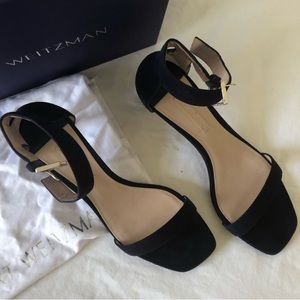 Leather Stuart weitzman heels NEW